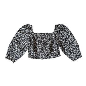 Levi's The Statement Blouse Floral Standard Fit Effortless Essential Cottagecore